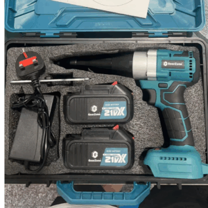 مسدس برشام（هذا المنتج لا يحتوي على مسامير）أداة التثبيت، أداة التثبيت ببطاريتي ليثيوم...